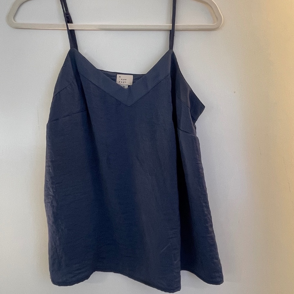 Navy Blue Tank Top